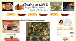 Desktop Screenshot of cookingatcafed.com