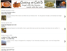 Tablet Screenshot of cookingatcafed.com
